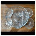Nasir Glassware 7 pcs Clear Glass Bowl Set/ Gift set/ firni set/soup set. 