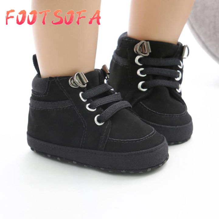 Baby Girl Boy Shoes Newborn Cotton Soft Crib Shoes Sneaker | Daraz.com.bd