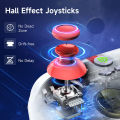 EasySMX X15 Wireless PC Gamepad, Bluetooth Joystick Controller for PC Windows, Nintendo Switch, Android/iOS, RGB, Hall Effect. 