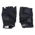 Pro Biker Half Hand Gloves - Black. 