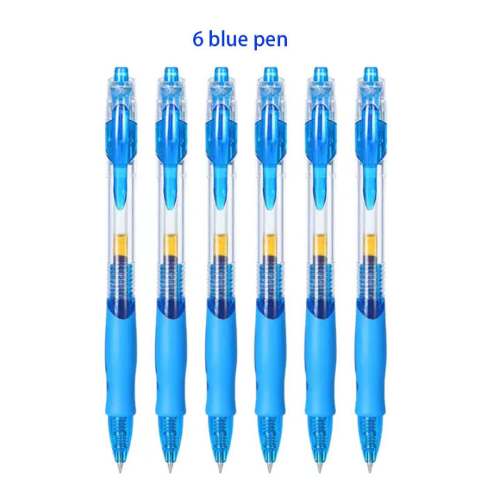 Sofia%20Retractable%20Gel%20Pens%20Set%20Black/Red/Blue%20Ink%20Ballpoint%20for%20Writing%20Refills%20Office%20Accessories%20School%20Supplies%20Stationery%20-%20Image%207