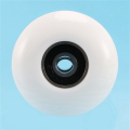 Skateboard Wheels with Bearings 52X30mm Street PU Wheels Skateboard Parts Cruiser Longboard Wheels (Set of 20) White.