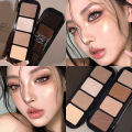Contour Bronzer Palette Natural Color Facial Highlighter Contouring Palettes Waterproof Lasting Noseshadow Makeup Cosmetics. 