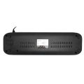 260W 9in Hot Cold Laminator for A4 ABS Anti Jam Laminating Machine with Paper Trimmer Corner Rounder for Teacher for School EU Plug 220-240V. 