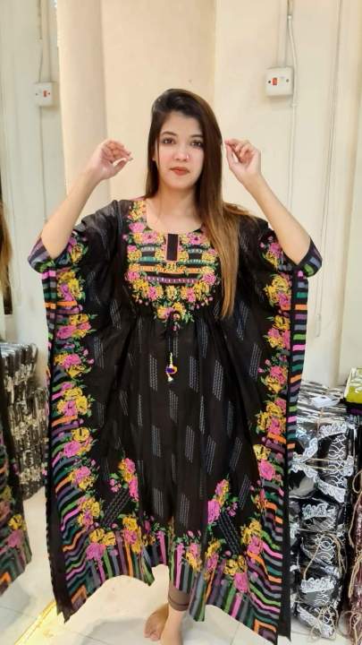 New%20Exclusive%20Designed%20Kaptan%20Screen%20Print%20Gown%201piece%20long%20kurti%20For%20Stylish%20Women%20%20Ladies%20&%20Girls%20-%20Image%202