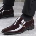 ! Spring and Summer Young Men ︵ Men's Leather Shoes New Korean Style Feet Shang Fashion Cover British Men's Shoes Pointed Toe Business Shoes Casual Shoes 〞.