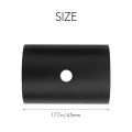 Bike Handlebar Bar Shim Spacer Stem Reducer Size Adapter Black.