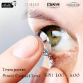 New Transparent Power (Sph-1.00 ~ 6.00) Contact Lens with 120 ml Solution and Travel Kit Box(Mirror,Applicator & Twizzer).1pair Transparent Power Contact Lens For Clear Vision/Eye problem #transparent.