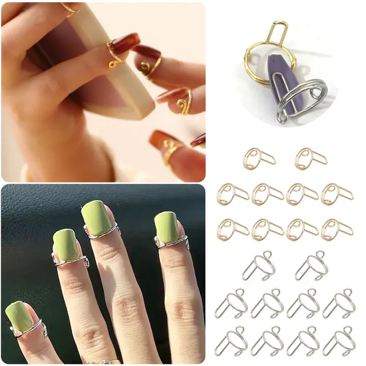 Wudu%20Nail%20Rings%20Non%20Tarnish%2010PCS%20Adjustable%20No%20Glue%20No%20Women%20Gift%20Ring%20Set%20For%20HALAL%20NAILS%20Decoration%20(10%20Pieces)%20-%20Image%202