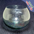 Deshi Glass Fish Bowl | Mini Aquarium | Deshi Betta Fish jar | Fighter Fish Jar (5 inch). 