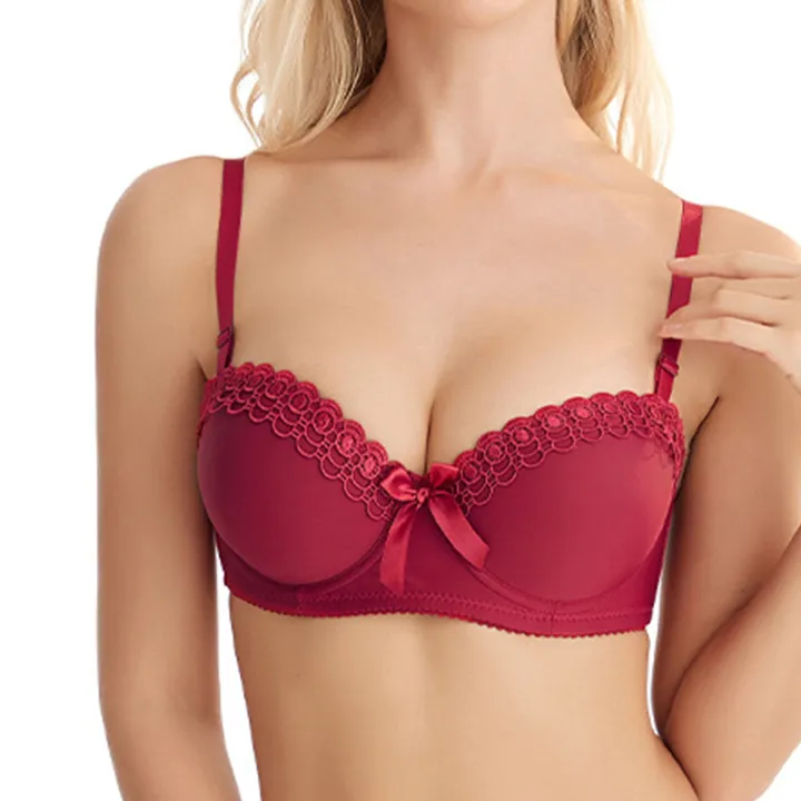 Girl's%20Bra%20Gathers%20Sexy%20Embroidered%20Butterflies%20Without%20Steel%20Rings%20Underwear%20Anti%20slip%20Fashion%20-%20Image%204