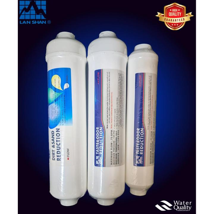 Water Purifier Pre- Carbon Filter and Sediment Filter, Taste & Odor Reduction Cartridge Caombo Package