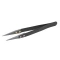 Black Ceramic Tweezers Set - Antistatic,Anticorrosion,Antimagnetic,Highly Heat Resistant(9Pack). 