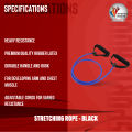 Stretching Rope - Black. 