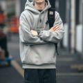 High Quality Thin Fleece Hoodie Japanese Streetwear  Hop Sweatshirt Men Clothing Korean Couple Pullover Harajuku Coat. 