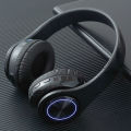 b39 bluetooth headset 5.0 stereo headset luminous foldable wireless game net red cross-border new. 