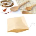 Tea Bag 100Pcs Teabags Biodegradable Paper Drawstring Eco-Friendly Filter Empty Tea Bags Loose Leaf Powder Herbal Medicine.