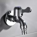 Wall Mount Washing Machine Faucet Stainless Steel SUS 304 butterfly water tap.