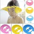 Baby Bathing Shower Cap Hat With Ear Wash Hair Shield-Free Size-Multicolor. 