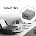 USB 2.0 Port Mini NP330 Network USB 2.0 Print Server ( Network/ WIFI/ Bluetooth Version) USB HUB Network Print Server.