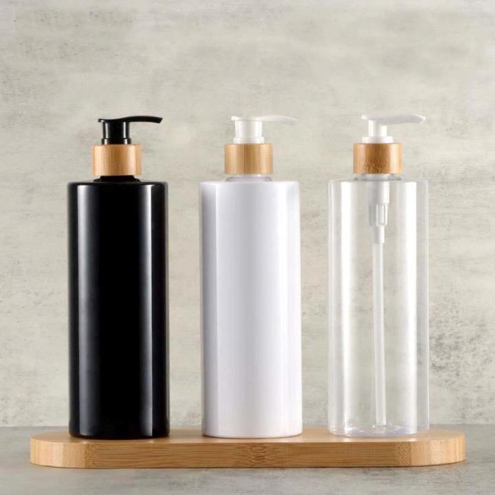 Soap%20Bottle%20Pump%20Dispenser%20Bamboo%20Lotion%20Refillable%20Liquid%20Storage%20Container%20-%20Image%202