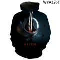 Alien Movie Hoodies Men Women Children Streetwear Sweatshirts 3D Print Fashion Casual Autumn Long Slevee Cool Pullover Clothing. 