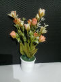 Artificial Flower Balcony Potted Plant Flowers Bouquet Wedding Home Garden Decor. 