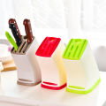 Factory direct kitchen plastic knife holder multi-function knife storage rack draining kitchen knife shelf wholesale. 