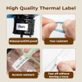 Phomemo Q30 Label Maker Machine Mini Pocket Thermal Label Printer Wireless Sticker Pocket Handheld Printer Various Label Paper MuXiaRe. 