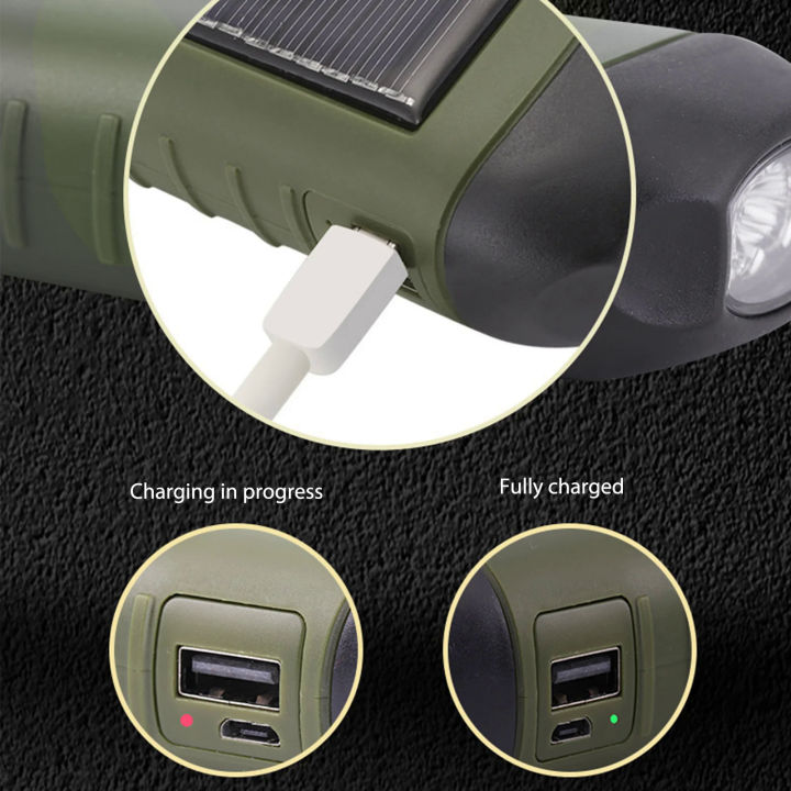 1/2PCs%20LED%20flashlight%20hand%20crank%20solar%20powered%20rechargeable%20survival%20gear%20self%20powered%20charging%20torch%20dynamo%20for%20outdoor%20camping%20-%20Image%204