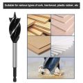 Multifunctional Wood Cutter Hole Opener Wood Milling Cutter Twist Drill Bit Woodworking Auger Drill Bit Wood Fast Cut. 