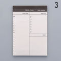 Daily Schedule Memo pad To Do List Time Sticky note Schedule planner stickers. 