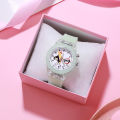 【The hottest this year】 Student Children Watch Cartoon Anime Watch Boys and Girls Luminous Colorful Flash Electronic Watch for Women. 