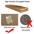 Helpful Triangle Cat corrugated Scratcher Pet Claw Scratching Board Bed Toy Mat Post. 