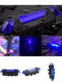 BIKE TAIL LIGHT BICYCLE SAFETY CYCLING WARNING REAR LAMP With 5 Mode and USB RECHARGEABLE Back Light. 