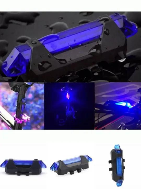 BIKE%20TAIL%20LIGHT%20BICYCLE%20SAFETY%20CYCLING%20WARNING%20REAR%20LAMP%20With%205%20Mode%20and%20USB%20RECHARGEABLE%20Back%20Light%20-%20Image%204
