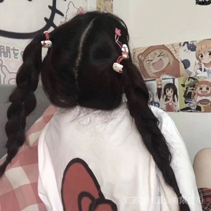 Printed%20Summer%20Student%20New%20Hello%20Kitty%20Wide%20T%20T-shirt%20Bow%20Japanese%20Style%20Cartoon%20Cute%20kt%20Loose%20Short%20Sleeve%20White%20Women%20=%20-%20Image%206