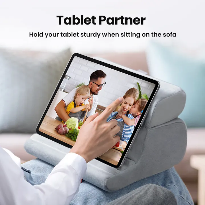 UGREEN%20Tablet%20Pillow%20Stand%20for%20Lap%20Soft%20Tablet%20Stand%20Holder%20Bed%20with%203%20Viewing%20Angles%20Adjustable%20Pillow%20Holder%20for%20iPad%20Pro%209.7,%2010.5,%2011,%2012.9%20Air%20Mini%205%204%203%202%20E-Reader%20-%20Image%206