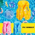 Kids Life Safety Swim Vest - Fun, Inflatable, and Safe for Ages 3-12 - Available in Pink, Blue and Yellow!. 