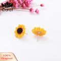 Carat 5Pcs/Set Fashion Sunflower Pendant Necklace Stud Earrings Ring Bracelet Jewelry. 