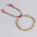 Bohemian Adjustable Rope Bracelet For Women Men Handmade Thread Bracelets Buddhist Cotton Copper Beads Pulseras. 