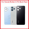 Xiaomi Redmi12 5G Back Panel/Backshell/ Casing + Without Camera Lens + Without Side Buttons With Logo-All Colors Available.