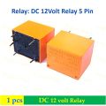 12V Relay Switch DC 12V Relay 5 Pin 10A DC Coil SPDT Auto Universal Relay PCB Mount Power Relay 12V Relay Switch 250V 10A Non Latching. 