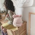 New Korean Cute Plush Rabbit Backpacks Kids Kawaii Backpacks Girls Mini Bags Backpack for Kids Children School Bag. 
