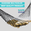 Normal Quality Long Dolna. Hammocks Hanging Rope bed for people of all ages ( Multicolor ). 