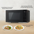 Panasonic 25L Solo Microwave Oven NN-ST34NB – 900W, Auto Defrost, Touch Control, Quick 30, Child Safety Lock, Push-Open Door, Black.