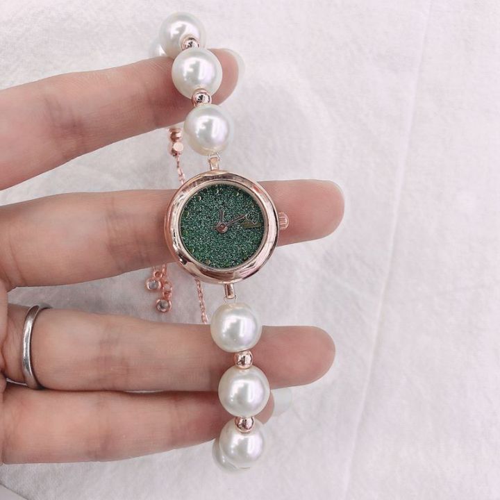 New%20Japanese%20and%20Korean%20Style%20in%20Women's%20Special-Interest%20Design%20Elegant%20Pearl%20Watch%20Creative%20Drawstring%20Student's%20Watch%20Personalized%20Bracelet%20Watch%20-%20Image%202