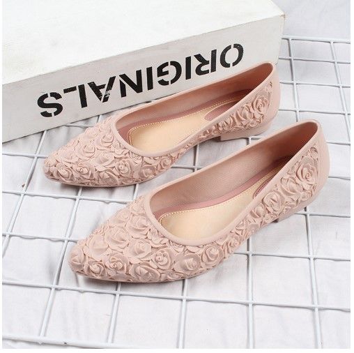 Heli%20shark%20new%20fashion%20pointed%20rose%20daily%20ladies%20casual%20solid%20color%20flat%20all%20Season%20Shoe%20-%20Image%204