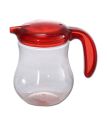 Handy Oil Jar 450ml Plastic , Plastic Ruby Oil Jar 450 ML - Transparent. 