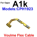 Oppo OPPO A7 A12 A15 A15S A16 A16S AX7 A1K Power on off Switch Button Side Volume Up Down Buttons Flex Cable Replacement Parts. 